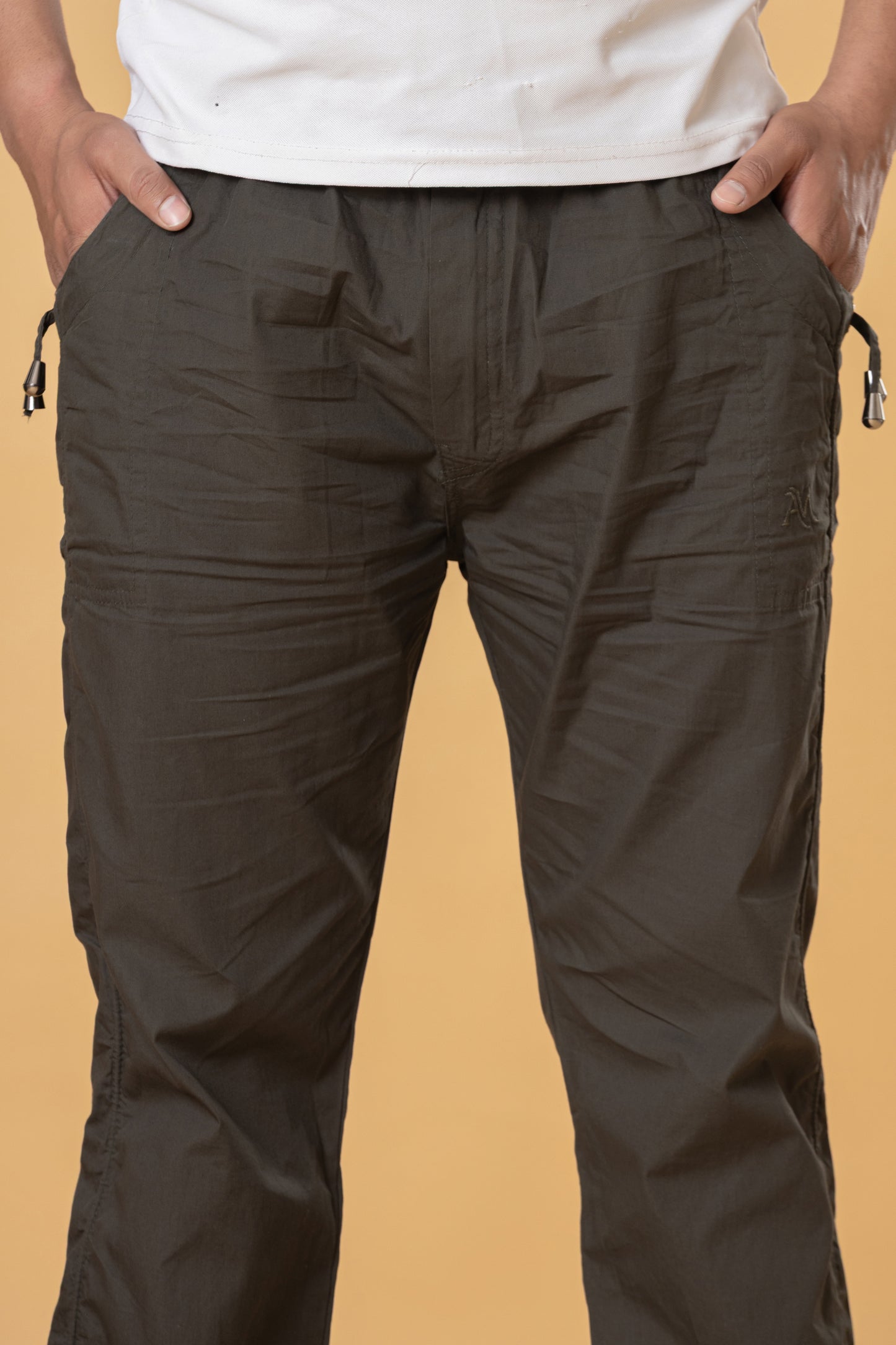 Men’s Forest Olive Relaxed Fit Cotton Pyjama