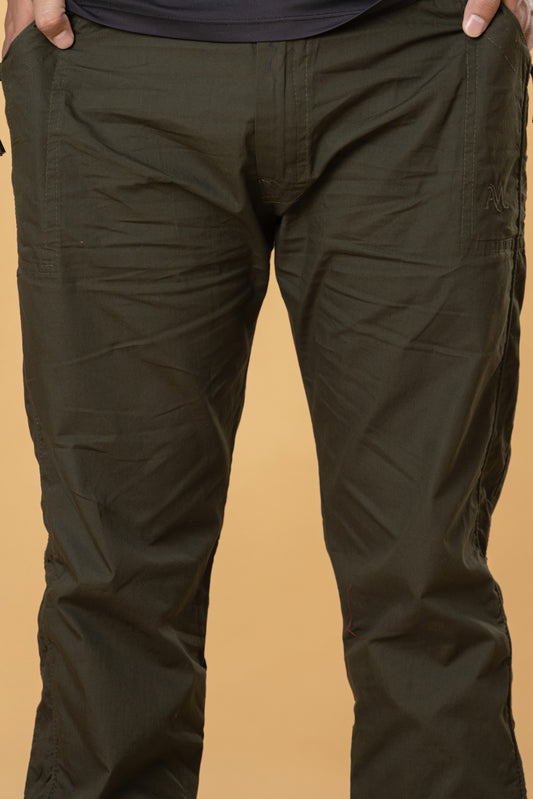 Men’s Army Green Cotton Pyjama