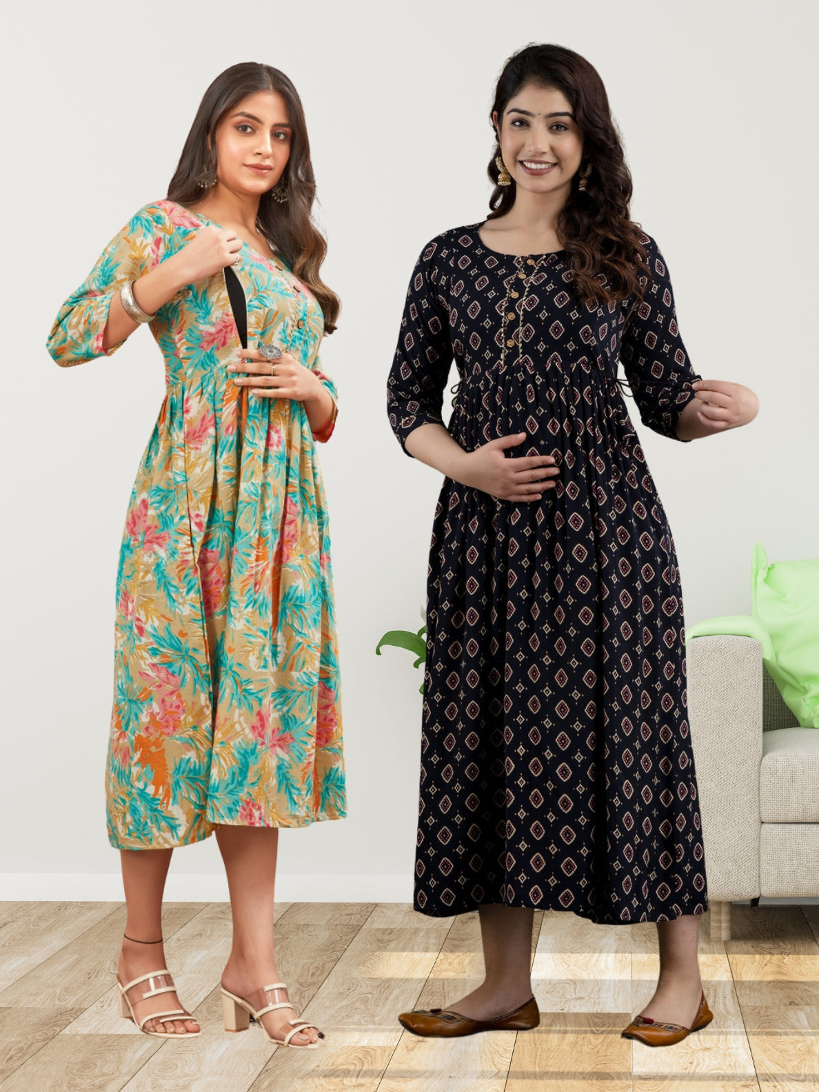 Nursing Kurti Double Pack