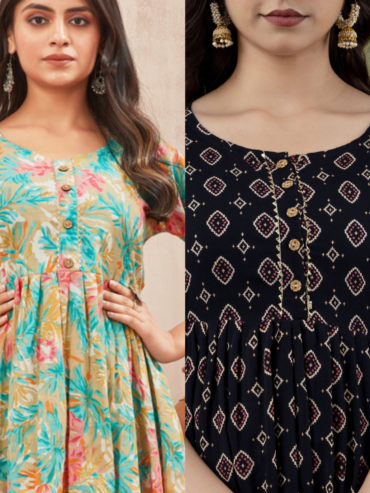 Nursing Kurti Double Pack