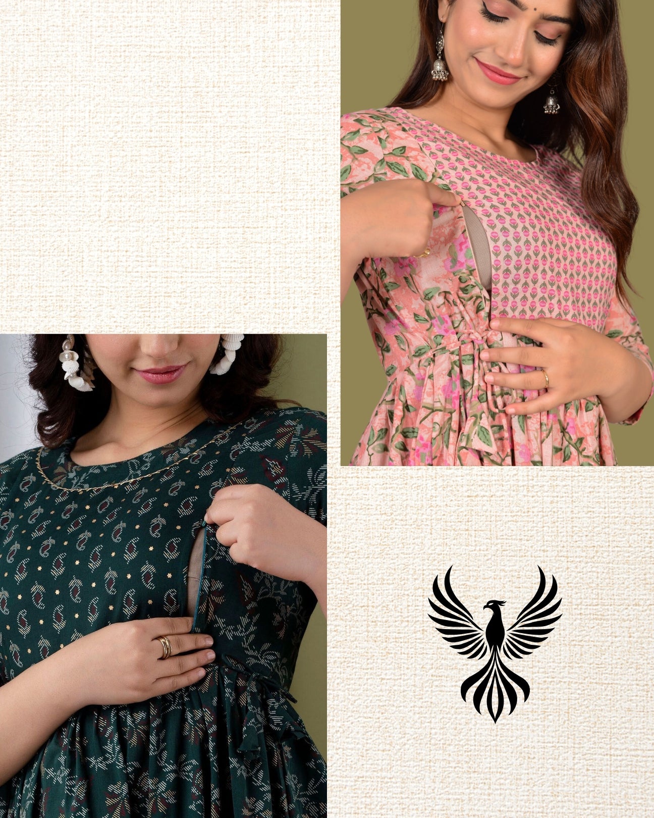 Value Pack – 2 Maternity Kurtis for Moms