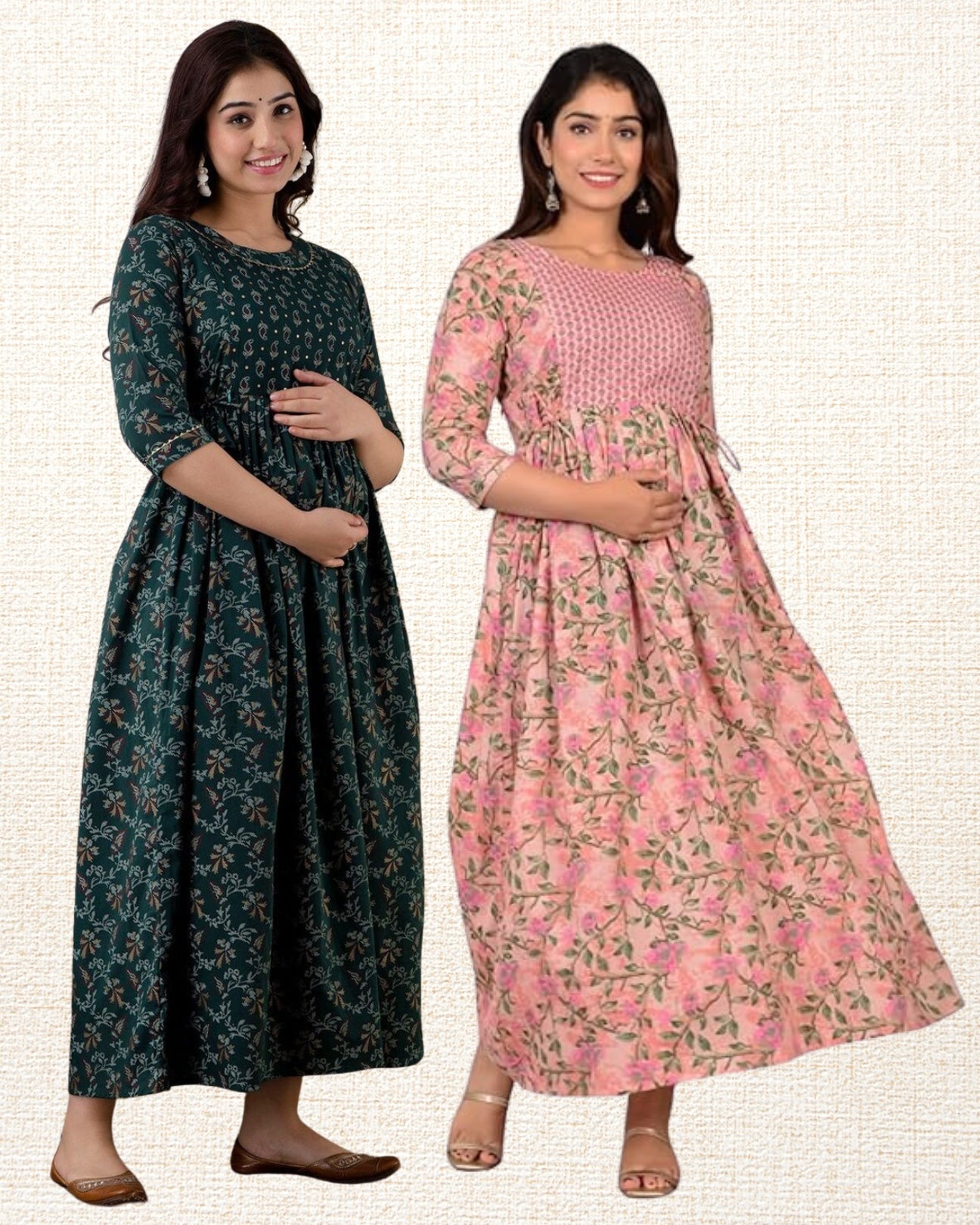 Value Pack – 2 Maternity Kurtis for Moms