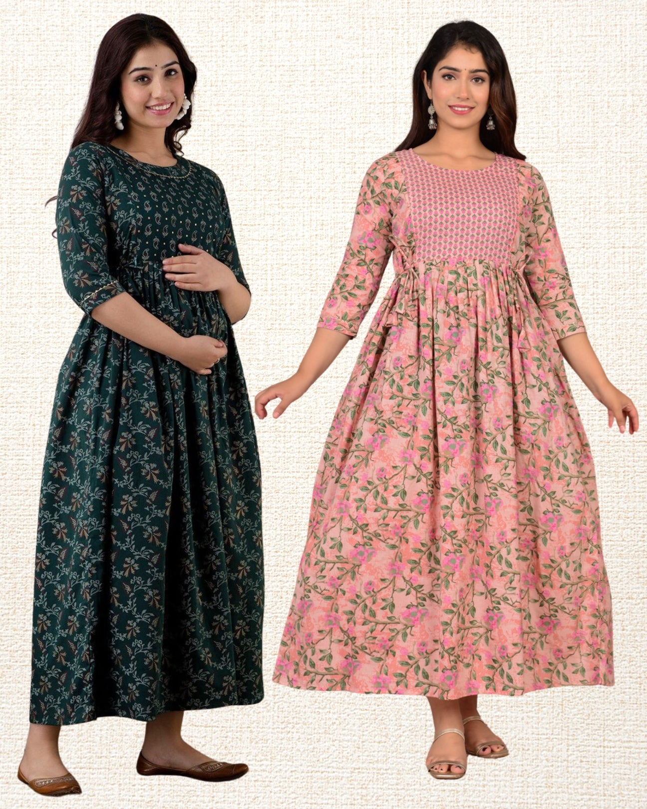 Value Pack – 2 Maternity Kurtis for Moms