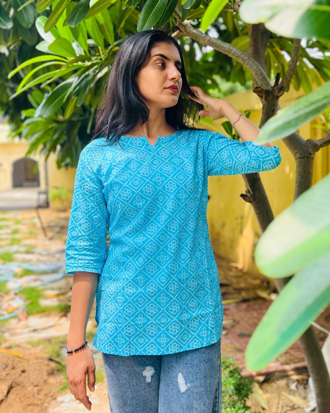 3 Kurtis for ₹1,199