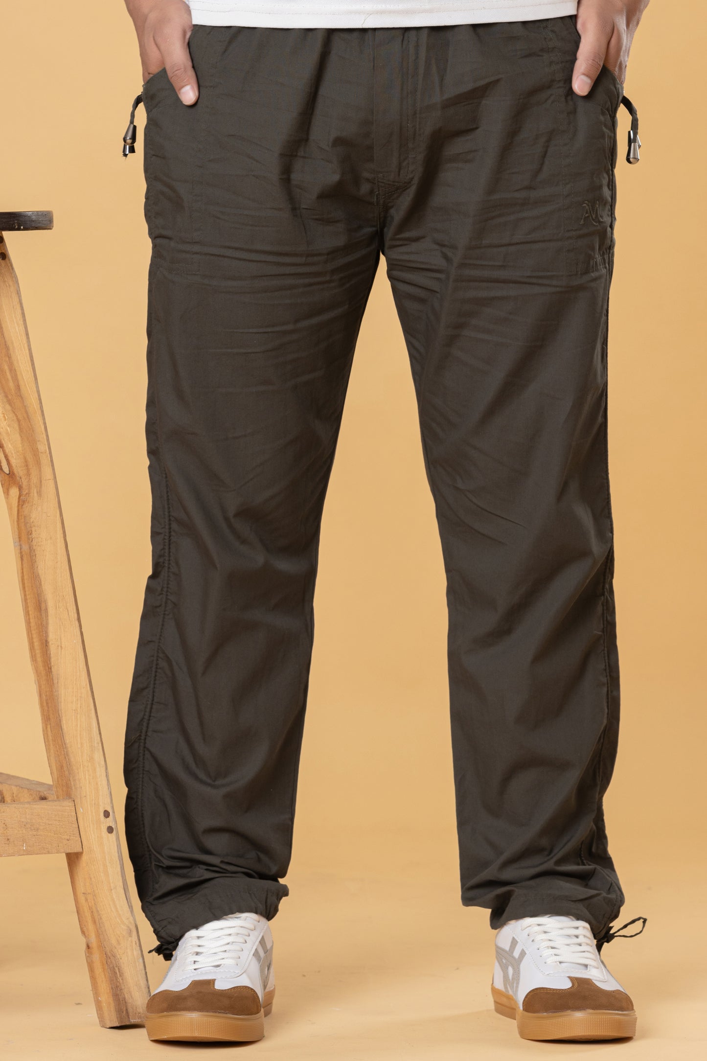 Men’s Forest Olive Relaxed Fit Cotton Pyjama