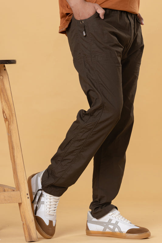 Men’s Coffee Brown Cotton Pyjama