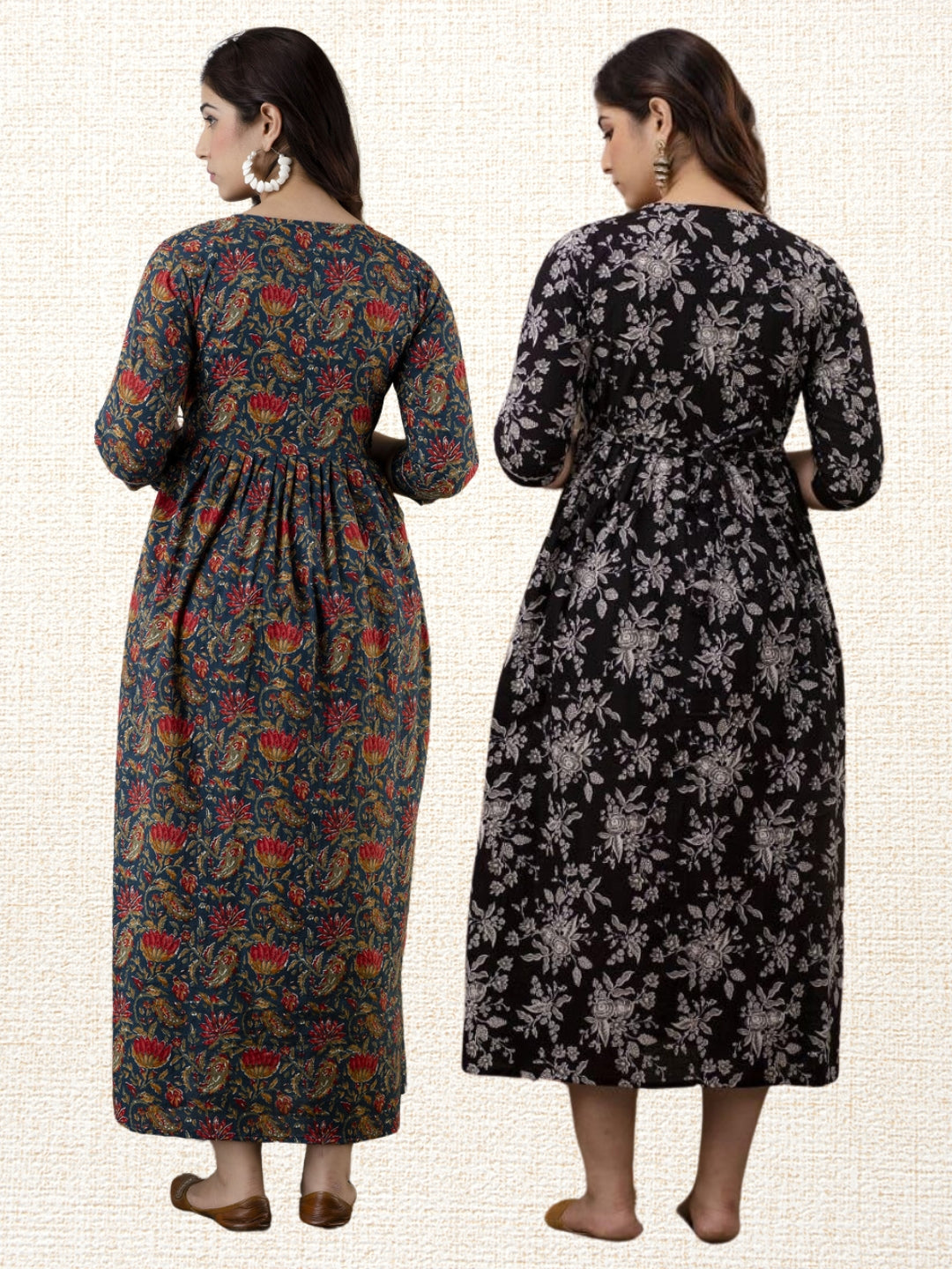 Stylish Maternity Wear Combo – 2 Kurtis
