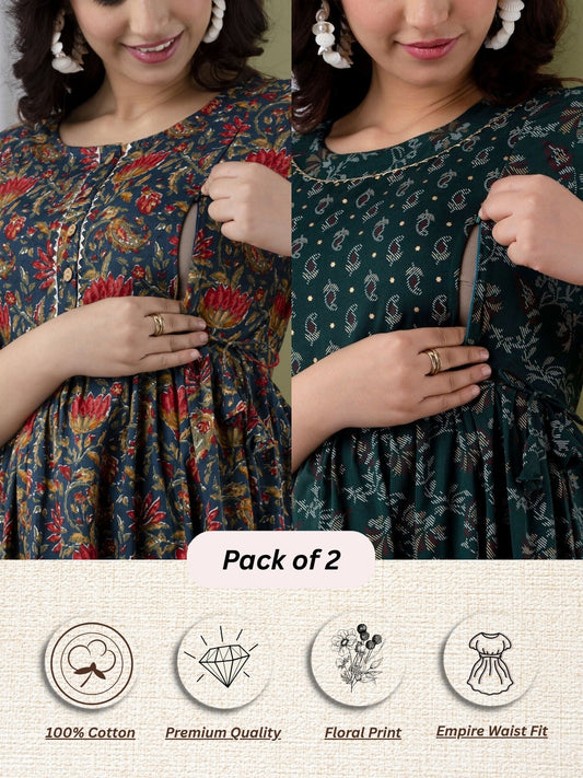 Everyday Comfort Feeding Kurti – Pack of 2