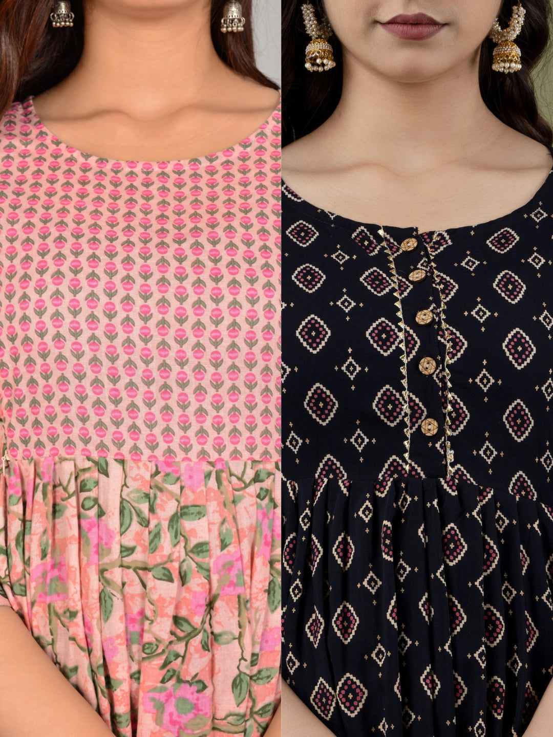 Casual & Chic Maternity Kurti Combo (2 pcs)