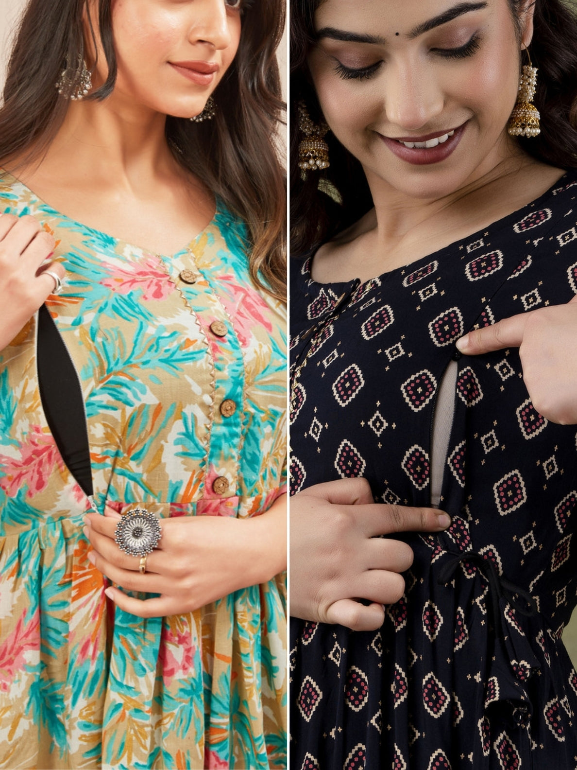 Nursing Kurti Double Pack