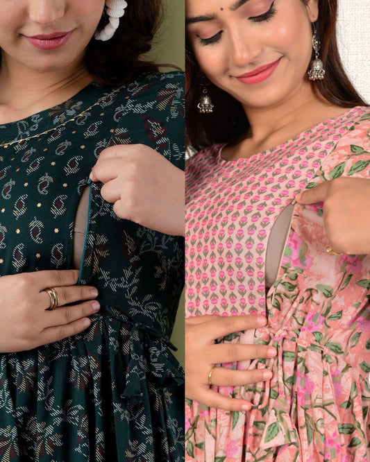 Value Pack – 2 Maternity Kurtis for Moms