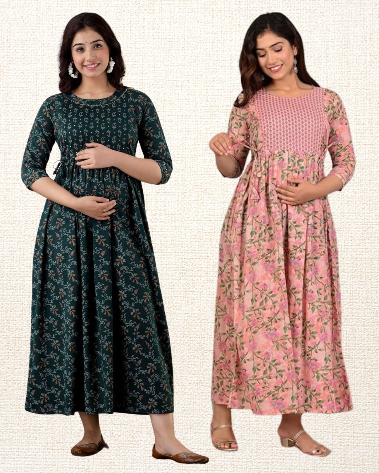 Value Pack – 2 Maternity Kurtis for Moms