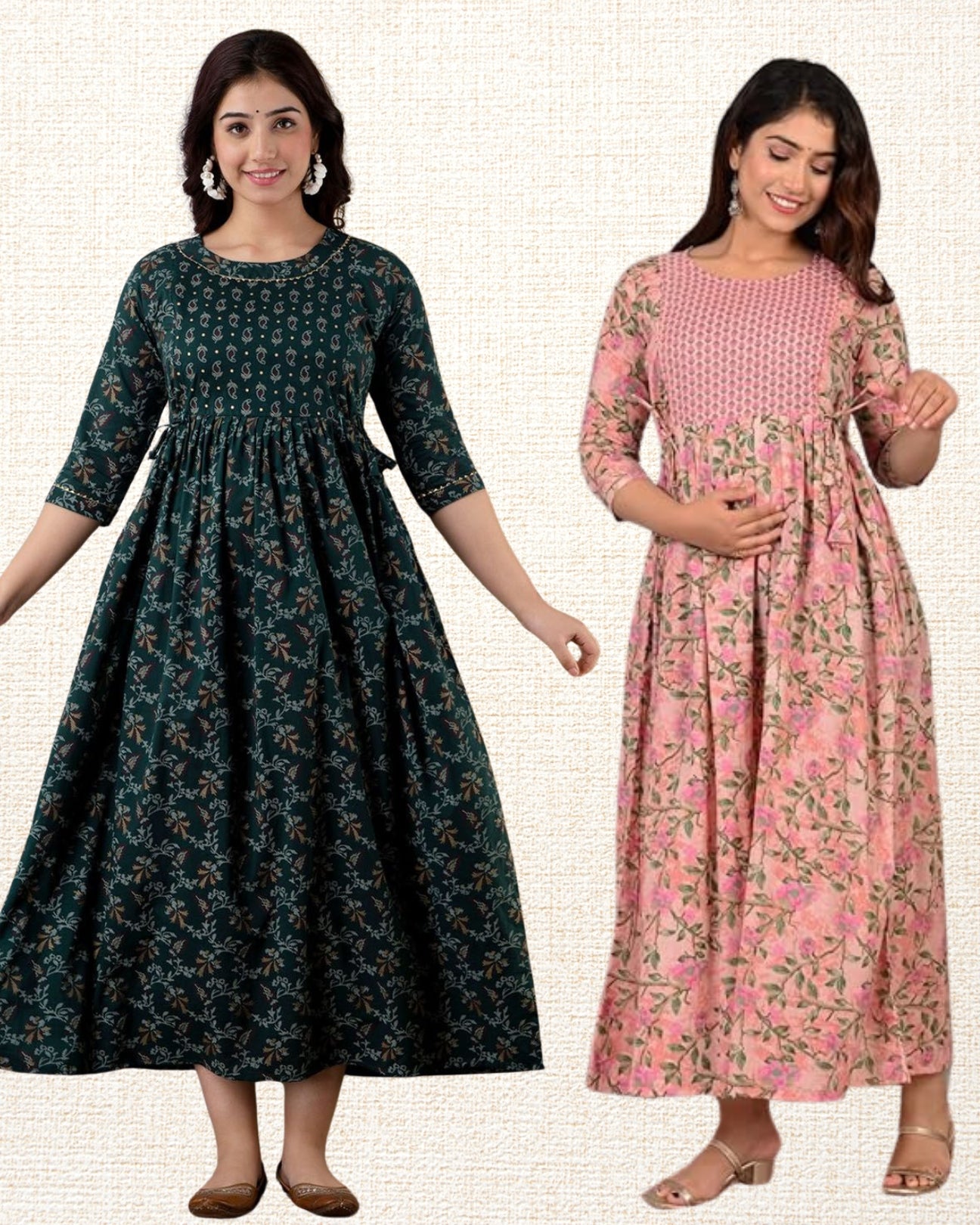 Value Pack – 2 Maternity Kurtis for Moms