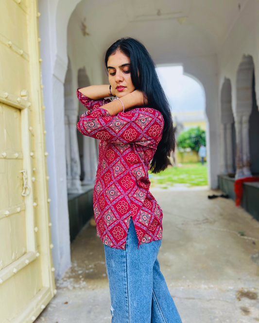 3 Kurtis for ₹1,199