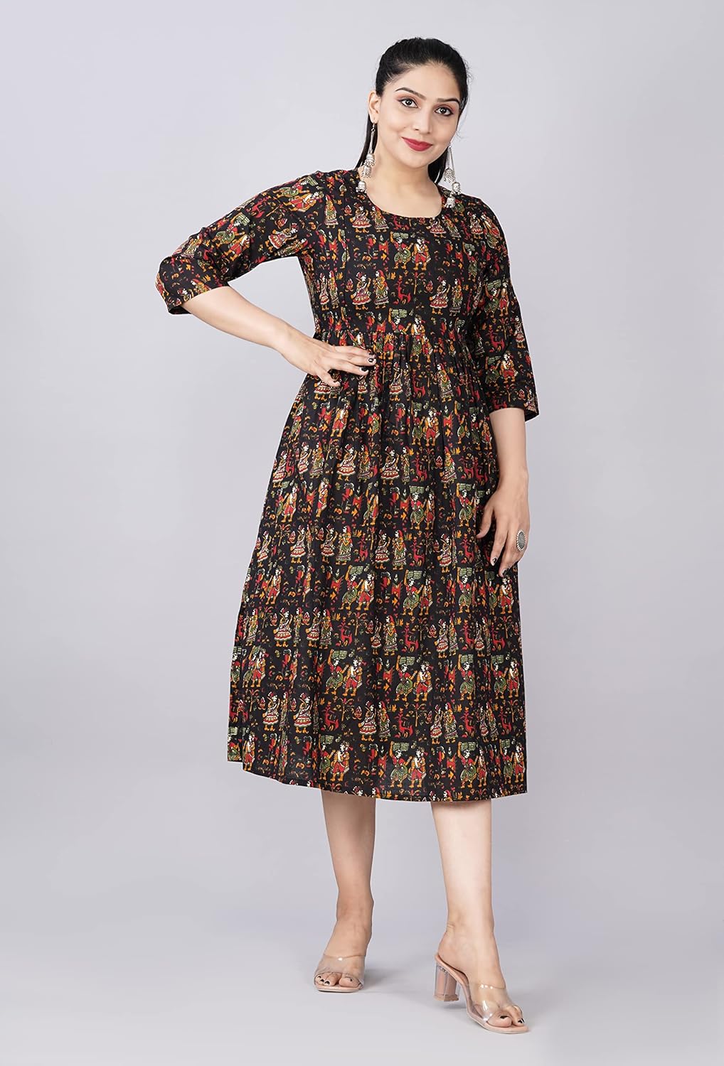 Jikonet Women's Maternity Kurti for Feeding Zippers (VJK)