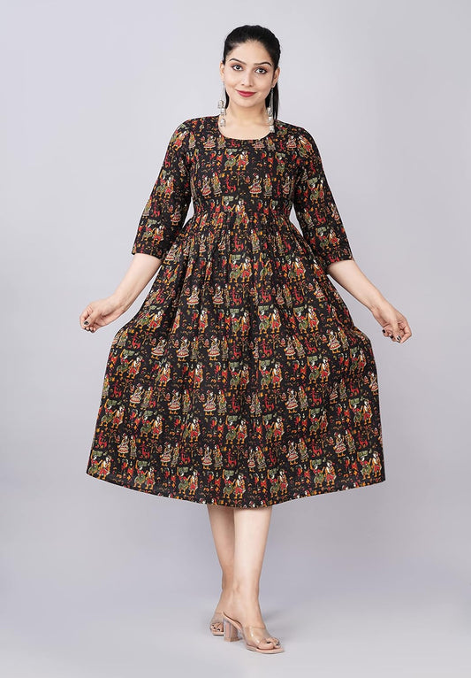 Jikonet Women's Maternity Kurti for Feeding Zippers (VJK)