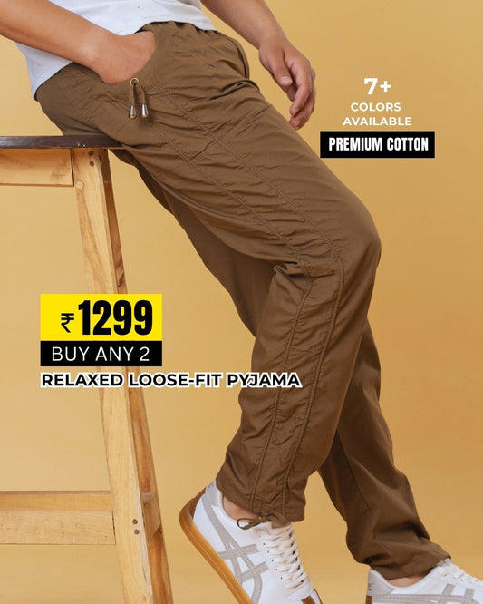 Premium Loose-Fit Pyjama – Pick Any 2 @ ₹1299