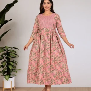 Feemel Cotton Maternity Kurti – Stylish & Comfortable for Feeding Moms (Copy)